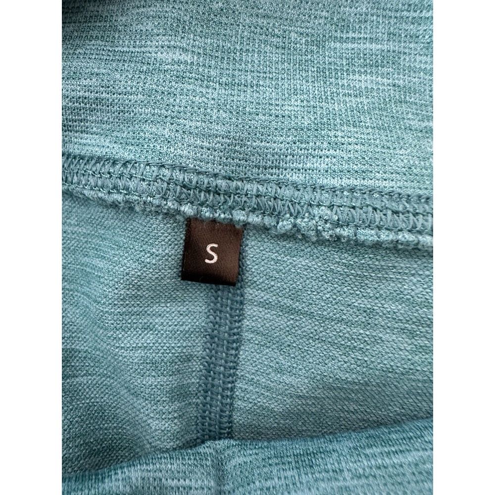 NWT Alphalete Leggings Women's Small Vivid Blue Atlantic Stretch Gym - Picture 3 of 5